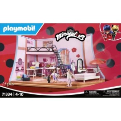 PLAYMOBIL 71334 Miraculous Chambre de Marinette, Miraculous lady bug, 73 piec...