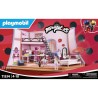 PLAYMOBIL 71334 Miraculous Chambre de Marinette, Miraculous lady bug, 73 piec...