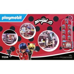 PLAYMOBIL 71334 Miraculous Chambre de Marinette, Miraculous lady bug, 73 piec...