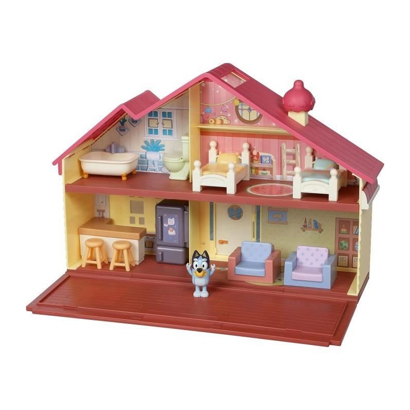 Bluey, La maison de Bluey, Figurin et maison, Univers miniature,