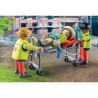 PLAYMOBIL 71202 Ambulance avec effets lumineux et sonore, City Action Les Sec...