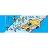 PLAYMOBIL 71202 Ambulance avec effets lumineux et sonore, City Action Les Sec...