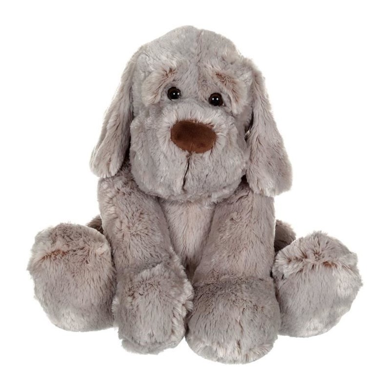 Gipsy Toys - Chien Flatoutou - Peluche - 50 cm - Gris