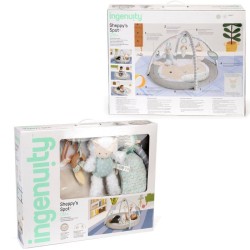 INGENUITY Tapis d'éveil bébé évolutif - Petit Mouton - Arche de jeu amovible,...