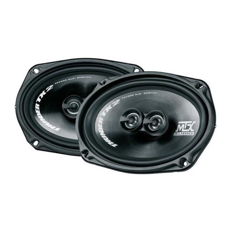 MTX TX269C Haut-parleurs voiture Coaxiaux elliptiques 6x9 15x23cm 2 voies 80W...
