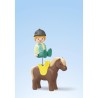 PLAYMOBIL Junior 71656 Ferme tracteur et animaux, personnages, Pour bébé et e...