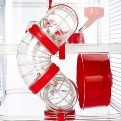 ZOLUX Cage sur 2 étages Rody3 duo pour hamsters, souris et gerbilles - L 41 x...