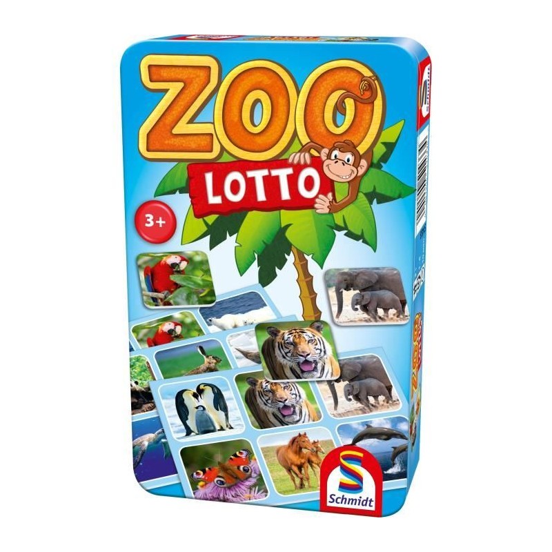 Zoo Lotto - Jeux de Société - SCHMIDT SPIELE - Amusez-vous en famille avec ce...