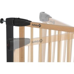 SAFETY 1ST Barriere Simply Close wood & Metal, Pression, 73-80 cm (94cm si ex...