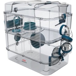 ZOLUX Cage sur 2 étages Rody3 duo pour hamsters, souris et gerbilles - L 41 x...