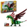 LEGO Creator 31161 3-en-1 Le dragon médiéval - Jeu de construction pour garço...