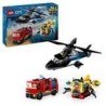 LEGO City 60462 Hélicoptere, camion de pompiers et sous marin modulable - Jou...