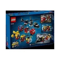 LEGO City 60462 Hélicoptere, camion de pompiers et sous marin modulable - Jou...