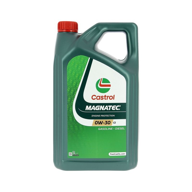 Huile moteur - CASTROL Magnatec 0W-30 C2 - 5L - 0W30
