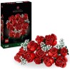 LEGO 10328 Icons Le Bouquet de Roses, Fleurs Artificielles pour Décorer, Cade...