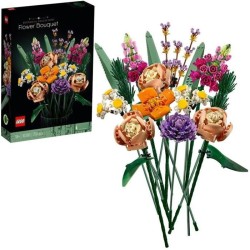 LEGO 10280 Icons Bouquet de fleurs, Fleurs artificielles, collection botaniqu...
