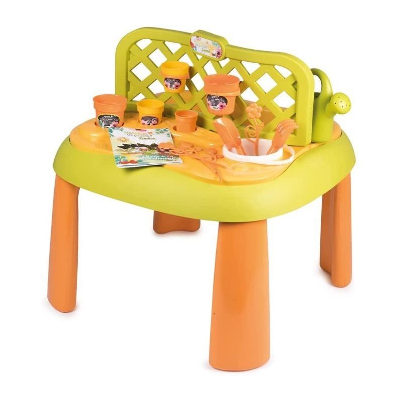 SMOBY - Silence ça Pousse Table de jardinage + accessoires - Fabrication fran...