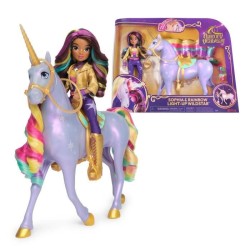 SPIN MASTER LICORNE A FONCTIONS 28 CM WILDSTAR + POUPEE 24 CM Unicorn