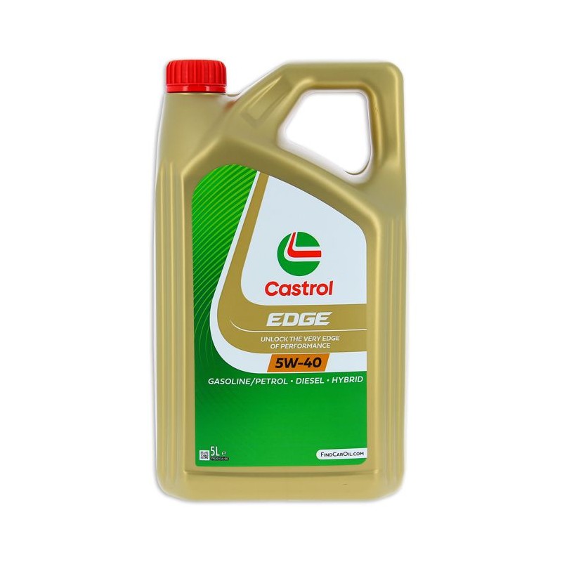 Huile moteur - CASTROL EDGE 5W-40 - 5L - 5W40