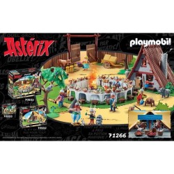 PLAYMOBIL 71266 Astérix Hutte d'Ordralfabetix, village d'Astérix, Jouet de co...