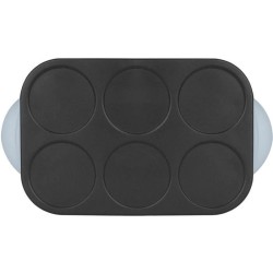 Crepiere WEASY - GOO60 - Crepes et Pancakes - 6 emplacements - Revetement ant...