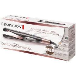 Remington S6606 Fer a Lisser, Fer a Boucler, Lisseur, Boucleur Curl Confidenc...
