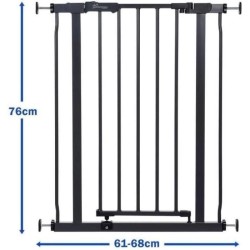 Barriere de sécurité - DREAMBABY - AVA - Montée par pression - 61-68 x 75 cm ...