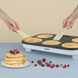 Crepiere WEASY - GOO60 - Crepes et Pancakes - 6 emplacements - Revetement ant...