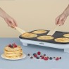 Crepiere WEASY - GOO60 - Crepes et Pancakes - 6 emplacements - Revetement ant...