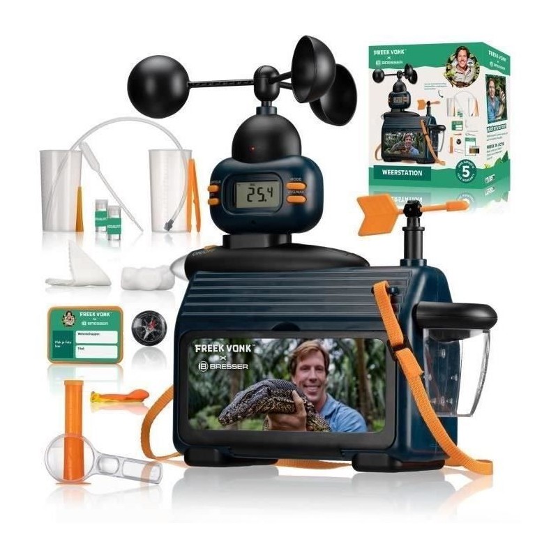 Station météo extérieure - FREEK VONK x BRESSER : Mesurez la température, la ...