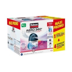Absorbeur d'humidité - RUBSON - MAXI PROMO - 4 recharges Lavande + 1 appareil...