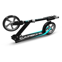 Trottinette pliable ajustable 200mm avec béquille - SKIDS CONTROL CARBONE - J...