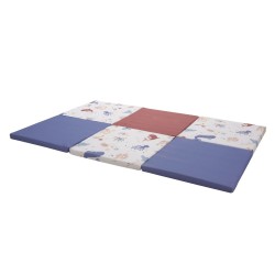Maxi Tapis d'éveil Malin TINEO TRESORS DE L'OCEAN 5en1 - Tapis évolutif multi...