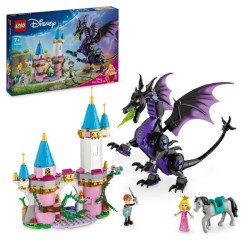 LEGO | Disney Princess 43240 Maléfique en dragon, jouet pour les fans du dess...