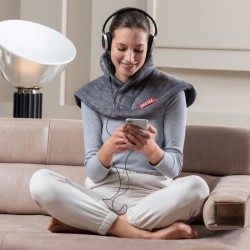 Coussin Chauffant - Imetec - Cervical - Tissu Hypoallergénique - 5 Températur...