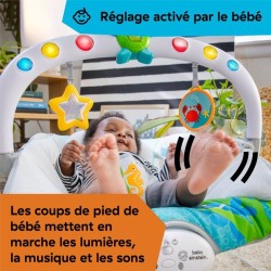 BABY EINSTEIN Transat bébé Neptune - Ocean Explorers, 15 mélodies, lumieres, ...