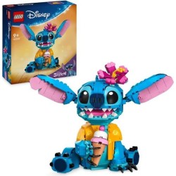 LEGO | Disney 43249 Stitch, Jeu de Construction pour Enfants, Cornet de Glace...