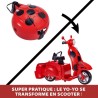 Scooter Miraculous Switch'n go + poupée articulée Ladybug Lucky Charm BANDAI ...