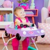BRIGHT STARTS Trotteur bébé pliable 3 en 1, petite voiture, 3 modes de jeux é...