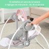INGENUITY Transat pour bébé balancelle électrique pliable - Flora - Arche, ca...