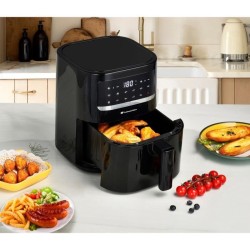 Airfryer - Friteuse a Air Sans huile CONTINENTAL EDISON - FRSH1400B - 4,5 L -...