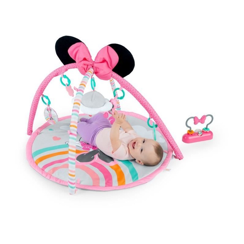 DISNEY BABY  -MINNIE- Tapis de sol éveil bébé évolutif  arche avec jouets sen...