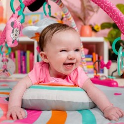DISNEY BABY  -MINNIE- Tapis de sol éveil bébé évolutif  arche avec jouets sen...