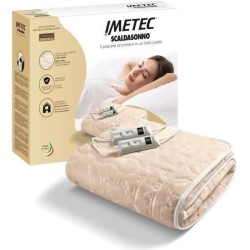 Surmatelas Chauffant - Imetec - Chauffe-lit Pour Lit Double 150 x 137 cm - 2 ...