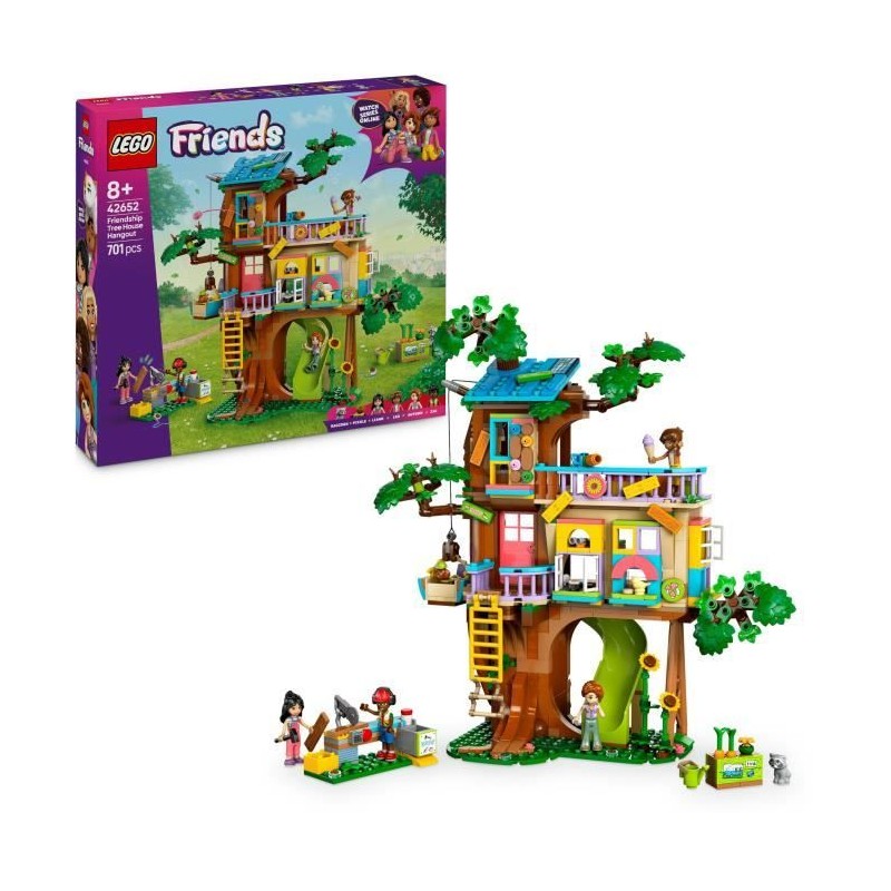 LEGO Friends 42652 La Cabane de l'Amitié - Jouet de Construction pour enfant ...
