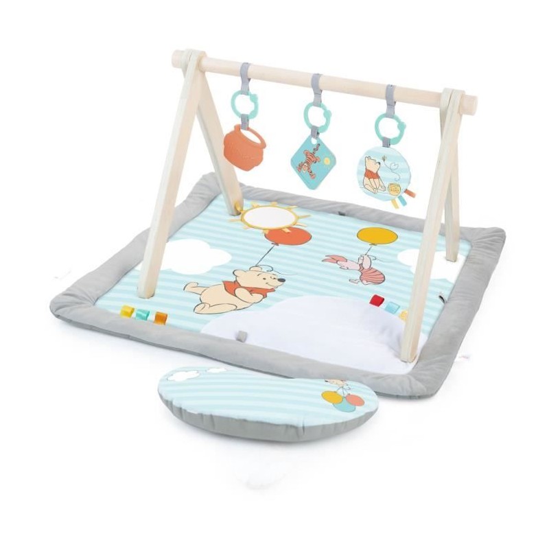 DISNEY BABY  -WINNIE- Tapis de sol éveil bébé évolutif, arche en bois pliable...