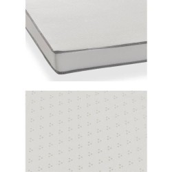Matelas mousse 90 x 190 cm - DEKO DREAM Huopa - Mousse - Confort ferme - 10 c...