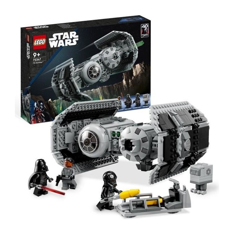 LEGO Star Wars 75347 Le Bombardier TIE, Maquette Vaisseau avec Figurine de Dr...