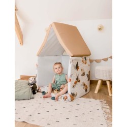 Maxi Tapis d'éveil Malin TINEO AMAZONIE 5en1 - Tapis évolutif multifonction -...