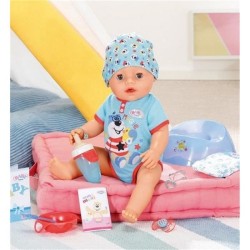 BABY BORN - Magic Boy - Poupée bébé garçon avec 11 accessoires -